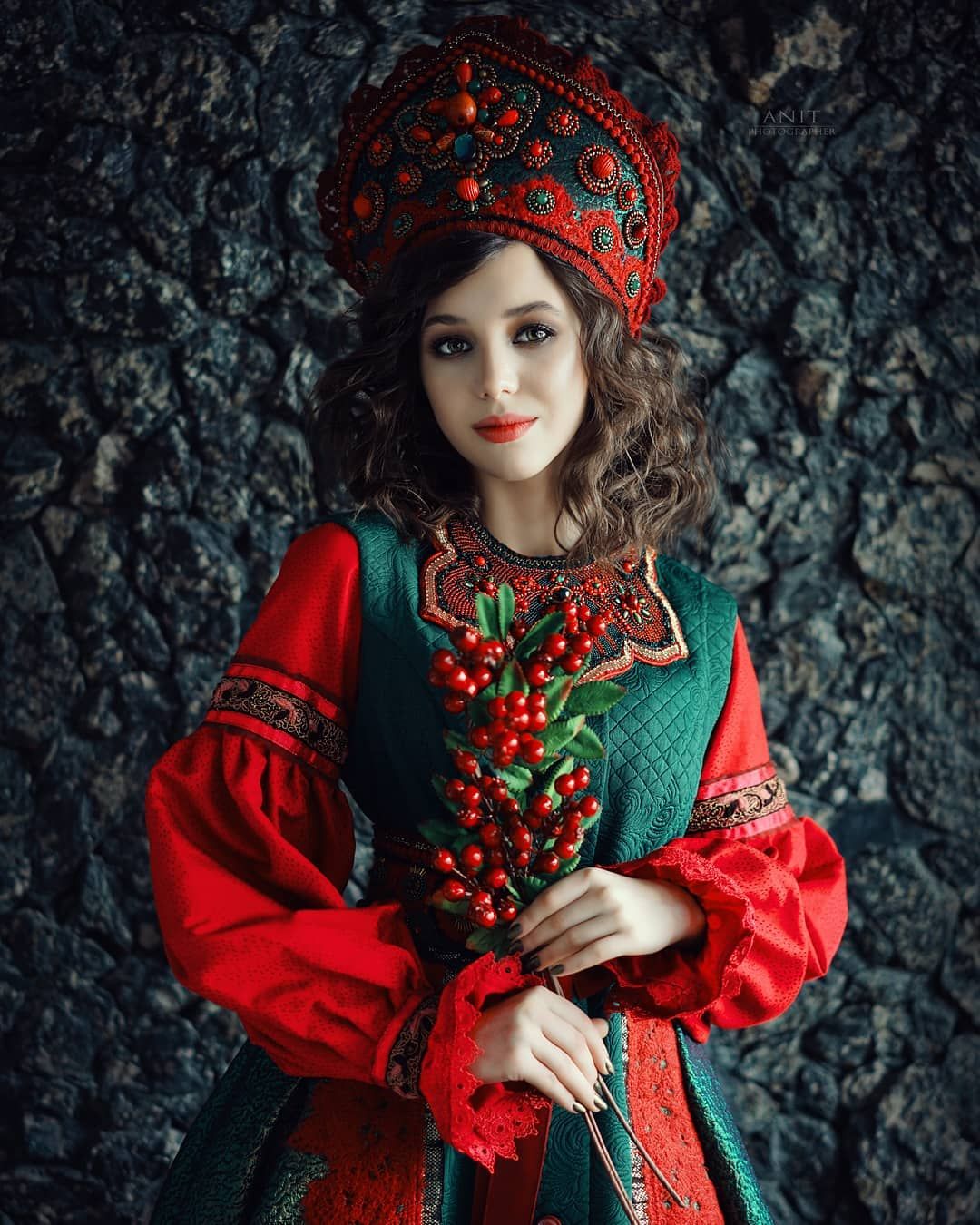 Nude girl Women in Slavic costumes in Ensenada
