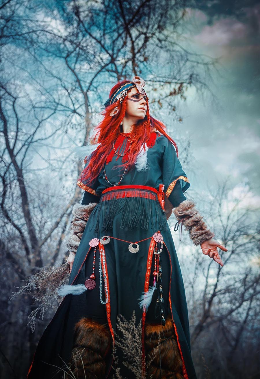 Girls in Slavic costumes underwear in Ensenada